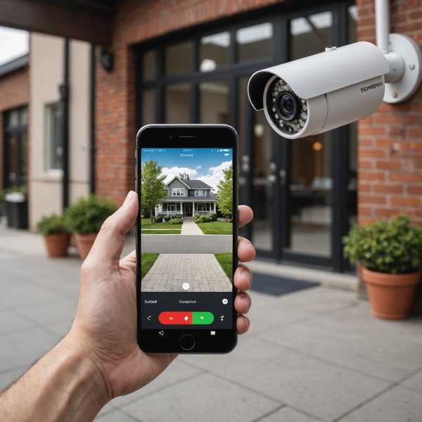 Quels sont les réglages optimaux pour utiliser un smartphone comme caméra de sécurité ?